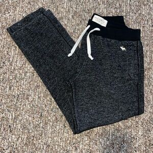 Abercrombie & Fitch Black Sweatpants